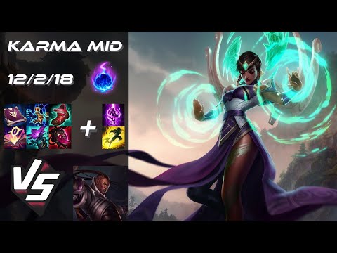 MID Karma vs Lucian - EU Grandmaster Patch 14.10