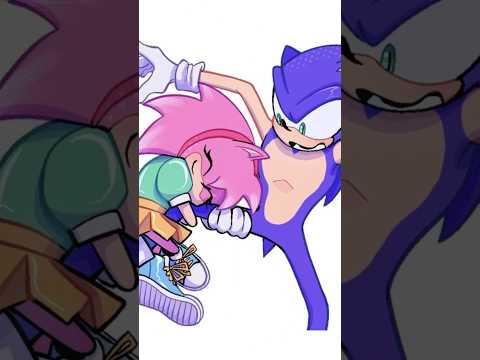 🩷Classic Amy is obessed😳(SONAMY COMIC DUB) #sonicthehedgehog #amyrose #sonamy #comicdub #ytshorts
