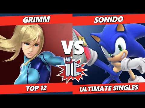 InfinityCON 2022 Top 12 - Grimm (ZSS) Vs. Sonido (Sonic) SSBU Ultimate Tournament