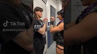 Dominik Mysterio and Rhea Ripley ❤️ #wwe