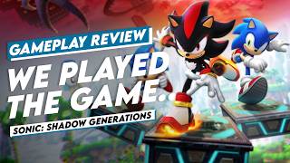 Solid remaster… with a DARK edge - Sonic X Shadow Generations review