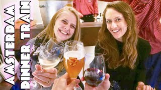 Amazing Amsterdam Dinner Train! 🇳🇱🚂