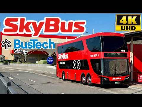 [Skybus Australia: Avalon Airport to Melbourne City Centre & Werribee] Bustech CDi Double Decker Bus