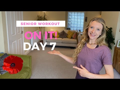 DAY 7 of ON IT! 25 MIN STANDING PILATES HOME WORKOUT | NO EQUIPMENT | BEGINNERS & SENIORS
