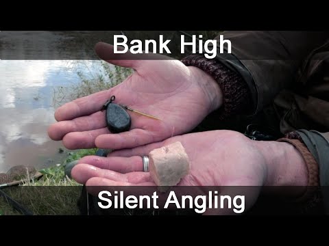 Barbel fishing floodwater river Wye Silent Angling