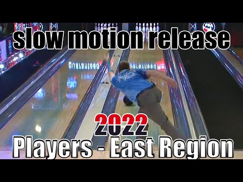 2022 PBA Players East Region slow motion release - PBA Bowling
