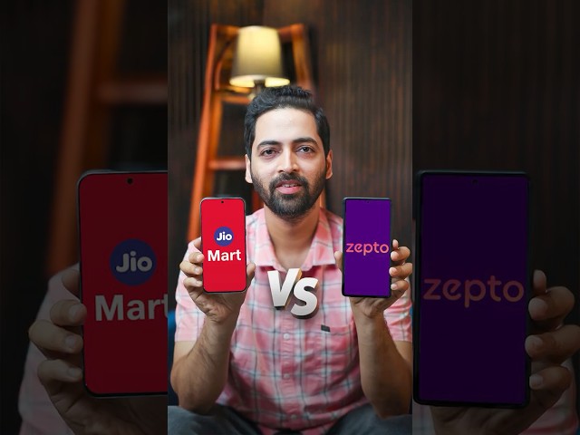 Zepto vs JioMart : Sasta Kaun? ????