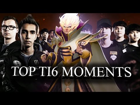 THE INTERNATIONAL 2016 TOP MOMENTS