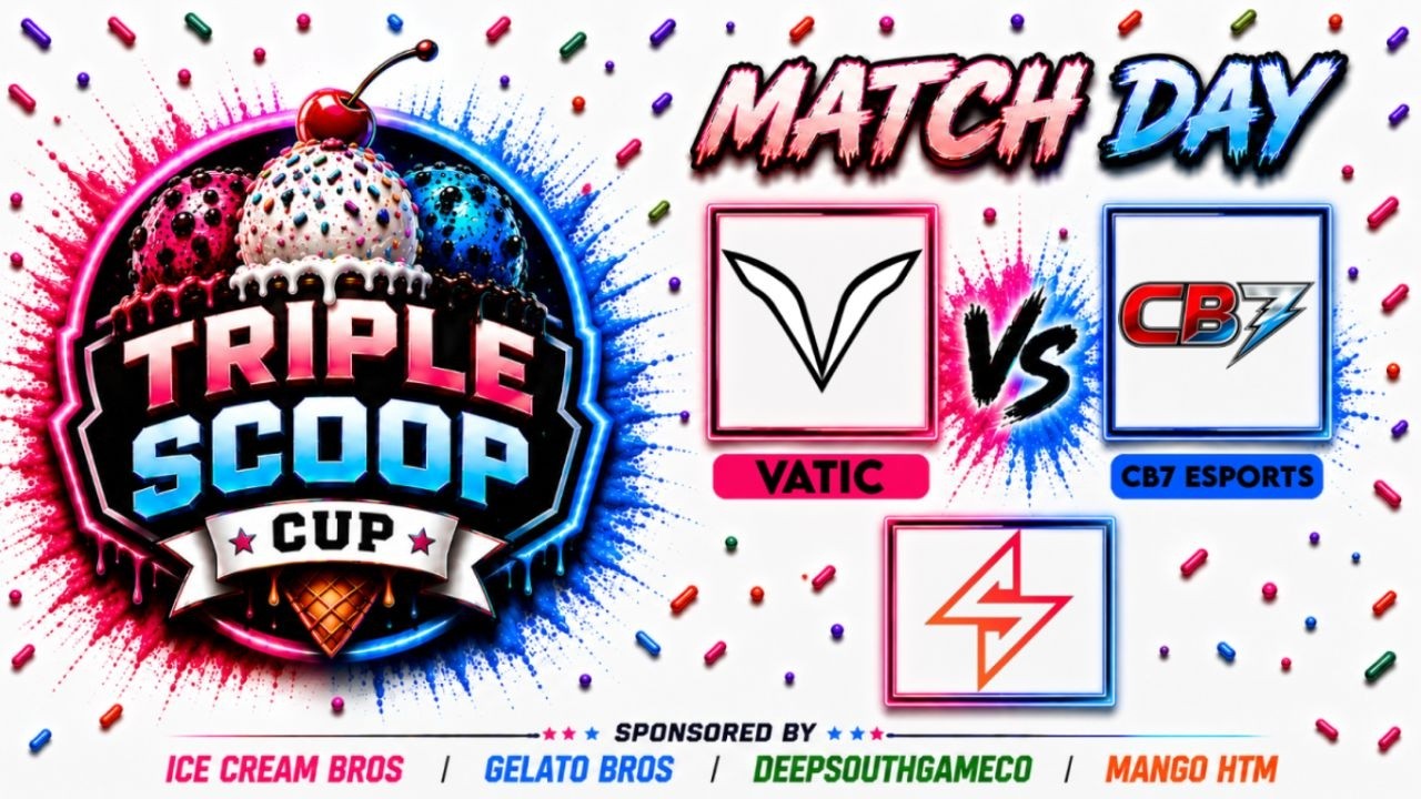 Big Match!   Vatic vs CB7 in Triple Scoop Cup!