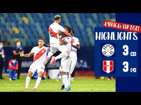 Paraguay vs Perú 3 (3 - 4) 3 | Copa América 2021