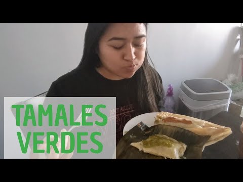 Vegan Tamales Verdes | Tamales Verdes Veganos