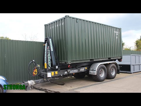 Erstaunliche Container Verwendungen ISO-Containertransport mit Stronga Hakenlift