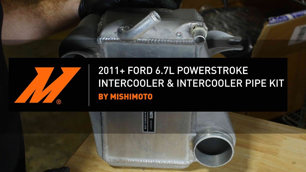 2011+ Ford 6.7L Powerstroke Intercooler & Intercooler Pipe Kit Installation Guide by Mishimoto