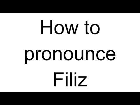 How to Pronounce Filiz (Turkish)