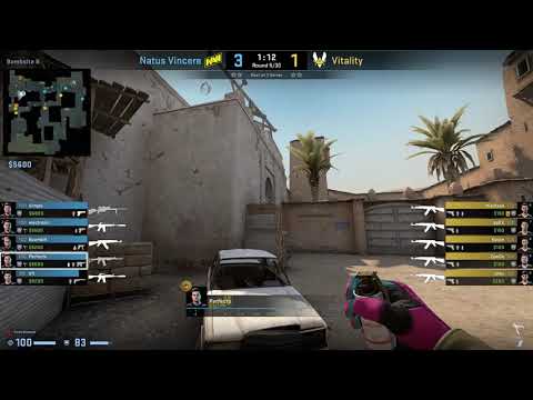 CS:GO POV Demo NaVi Perfecto (29/13) vs Vitality (de_dust2)