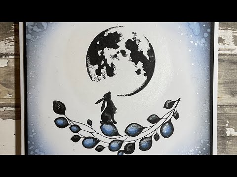 Under The Moonlight With Pipin card Design by Jo Rice #laviniastamps #cardmaking