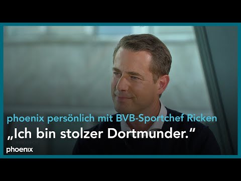 Video Thumbnail: phoenix persönlich: BVB-Sportchef Lars Ricken zu Gast bei Jörg Thadeusz