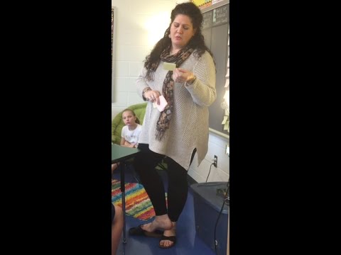 Classroom | Candid Teacher Shoeplay in Sandals