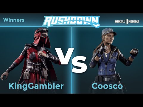 Rushdown 27 - KingGambler (Skarlet) vs Coosco (Sonya) Winners Semifinals - MK11