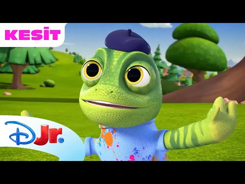 🎨 Rengarenk Bir İnşaat 🛠️ | Köpişçiler | @DisneyPlusTR