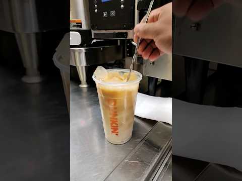 Dunkin' Donuts iced coffee light and sweet ! How To Make Dunkin Iced Coffee  #dunkin @dunkinph