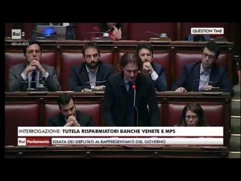 Pesco-Sibilia (M5S): "Il governo tergiversa e le banche venete intanto vanno a rischio bail-in"