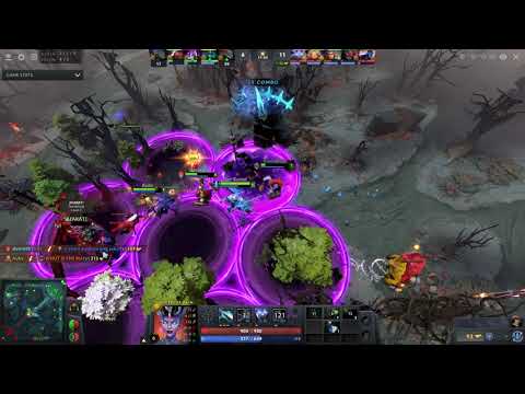Queen of Pain Pos 4 Blue Arcana Gameplay MVP