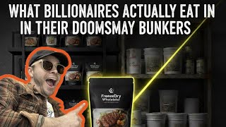 What Billionaires Actually Eat in Their DoomsDay Bunkers