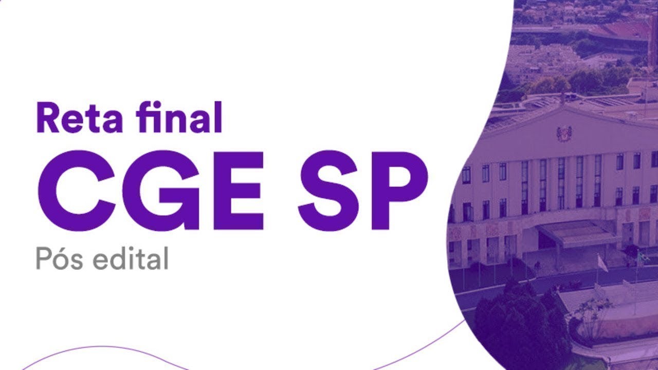 Reta Final CGE SP Pós-Edital: Administração Financeira e Orçamentária - Prof. Gabriela Zavadinack