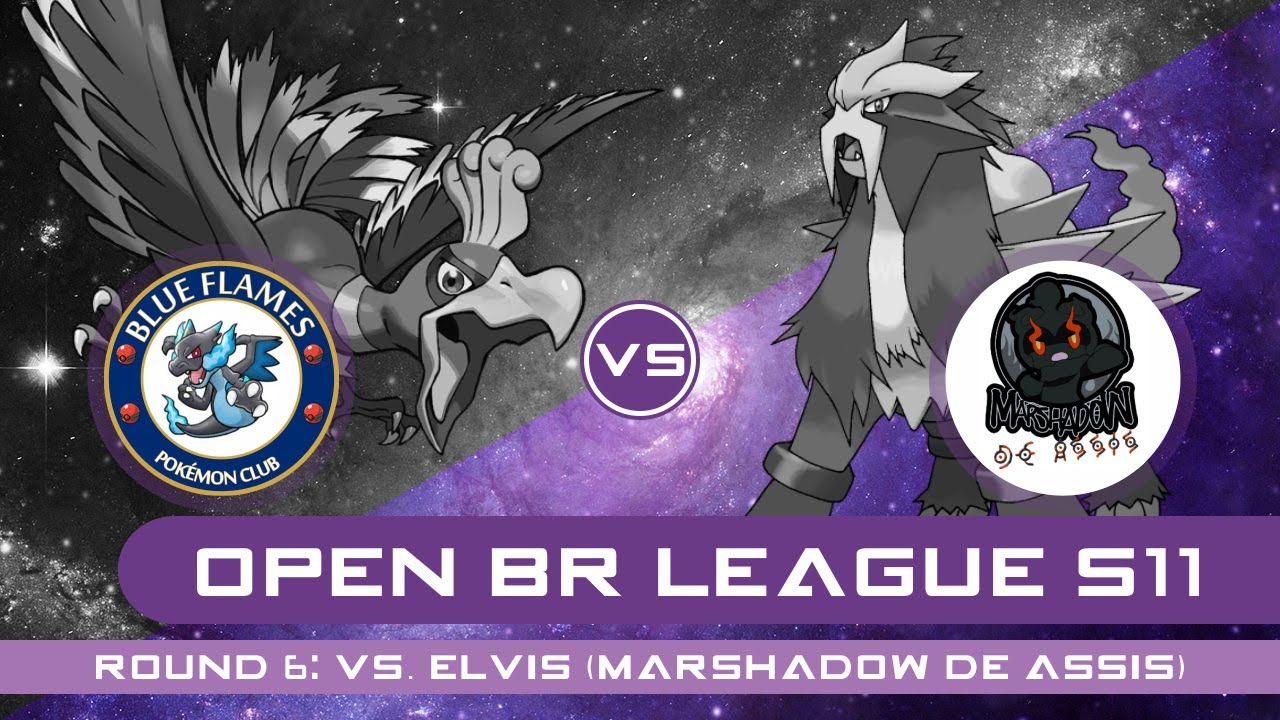 OPEN BR LEAGUE 11 - Round 6 Vs: Elvis (Marshadow de Assis) | Liga Draft Pokémon