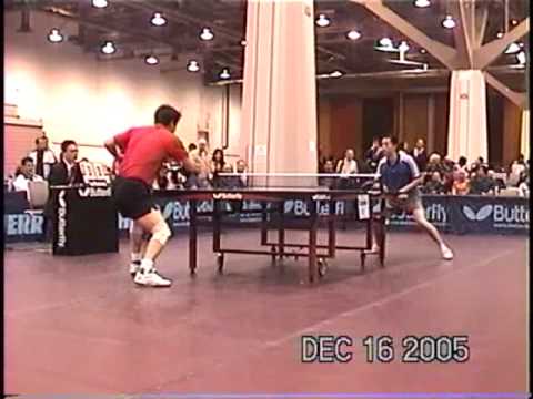 Shao Yu vs. David Zhuang - Men's Table Tennis Team Trial - Ping Pong Event