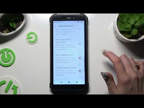How to Enter Text Correction Options on OUKITEL G2 – Keyboard Settings