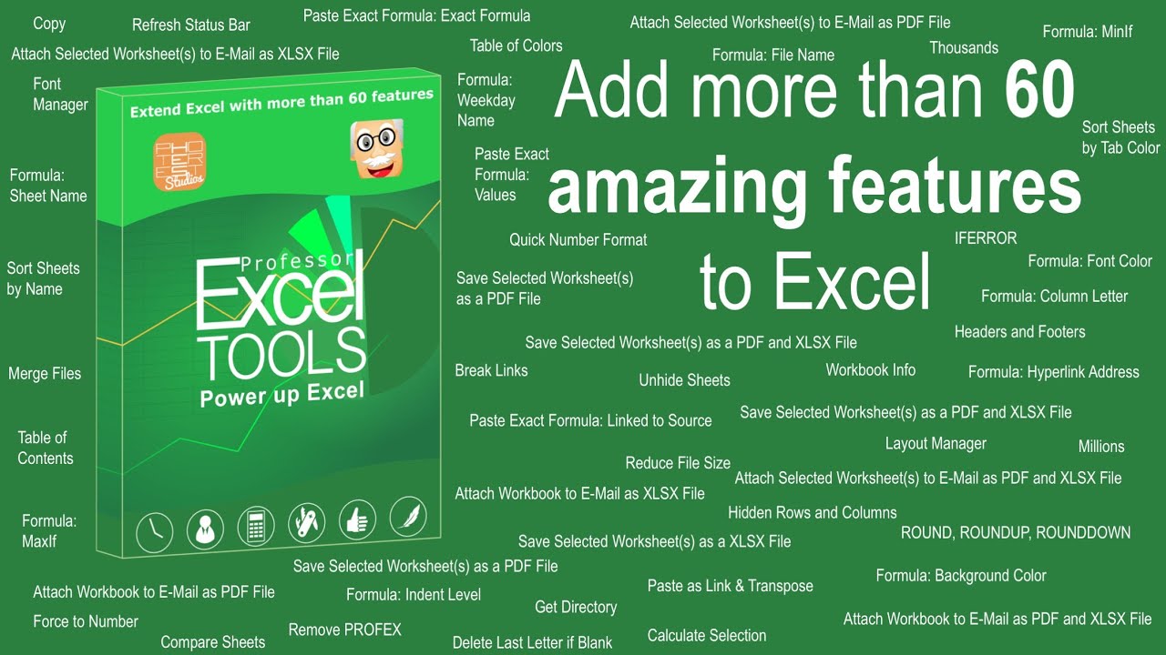 Professor Excel Tools