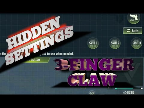 ENABLE HIDDEN SETTINGS !!!! 3-FINGER CLAW CYBER HUNTER /\ @GameBonGaming
