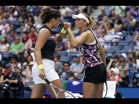 Barty/Azarenka vs Mertens/Sabalenka | US Open 2019 Womens Doubles Final Highlights