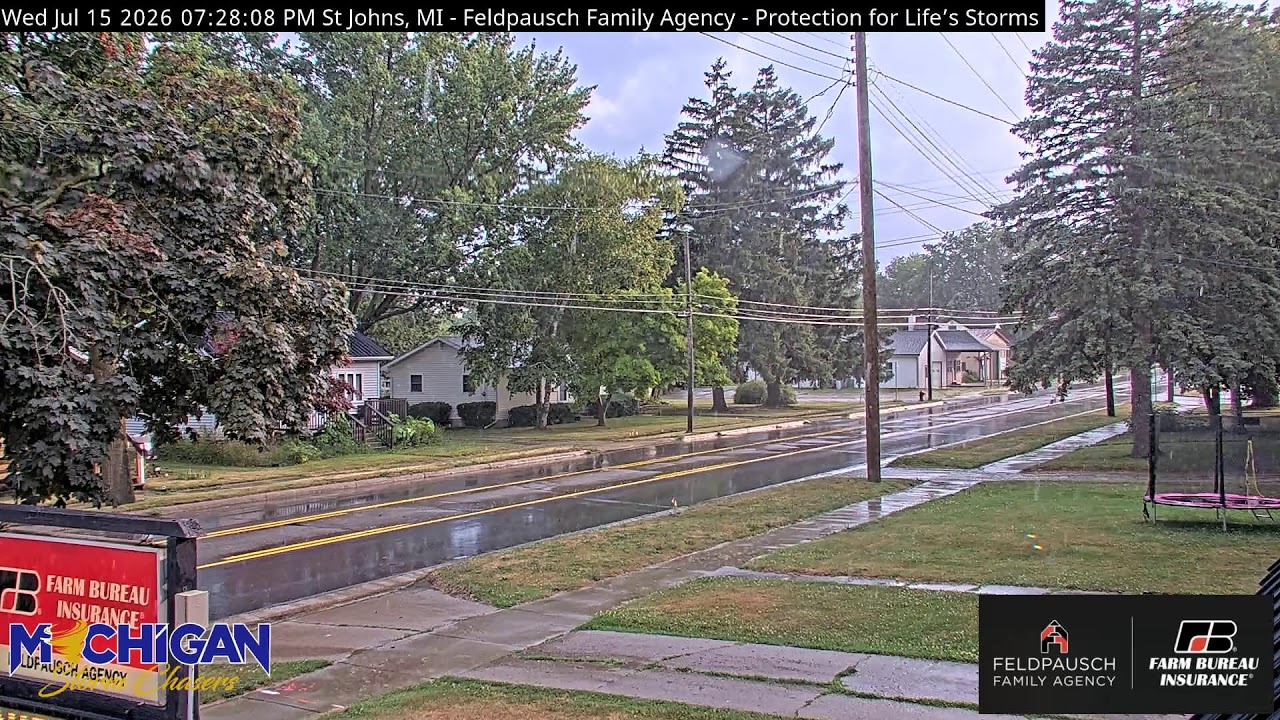 Live webcam view of St. Johns Weather Watch Cam