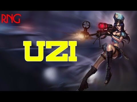 Uzi Streaming Caitlyn vs Jhin