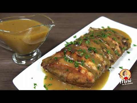 Lomo de Cerdo en Salsa de Manzana