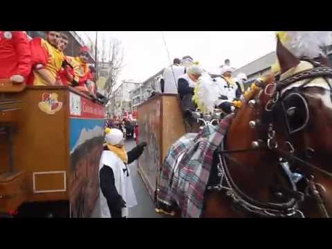Inquadramento carri da getto domenica 15 febbraio - video 2 - Carnevale Ivrea 2015