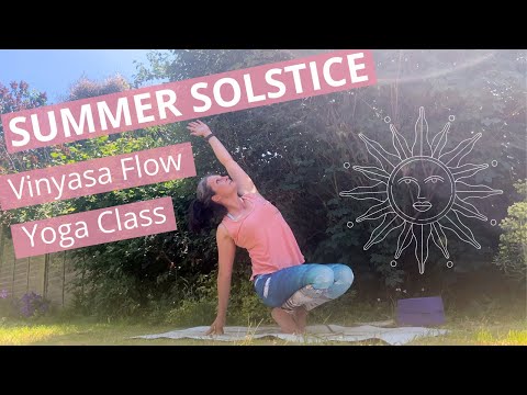 🌻Celebrate The Summer Solstice With This Vinyasa Flow Yoga Class🌻