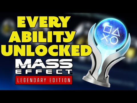 How to Get EVERY Ability Trophy and Achievement in MASS EFFECT Legendary Edition