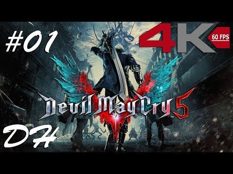 Devil May Cry 5 - Devil Hunter - Mission 01 - 4K 60FPS (No Commentary)
