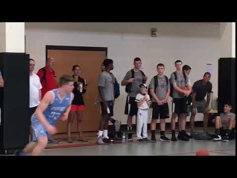 2021 LB/DE Jack Sawyer (Mid-Ohio Pumas/Pickerington North) with the jam.