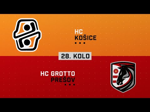 28.kolo HC Košice - HC Grotto Prešov HIGHLIGHTS