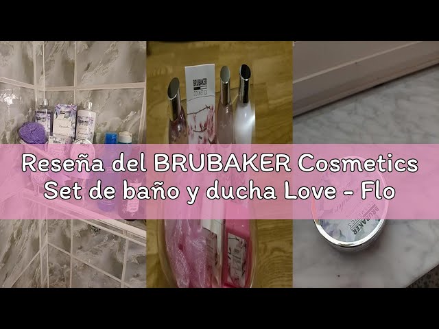 Vídeo relacionado con BRUBAKER Cosmetics Set de Regalo de Baño - Arándano - Armario en Madera (10 piezas)