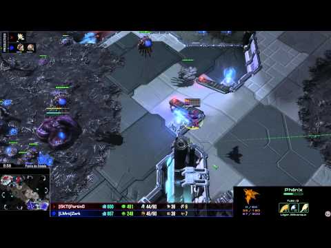 (HD901) PartinG vs Zark - PvZ - Heart of the Swarm [FR]