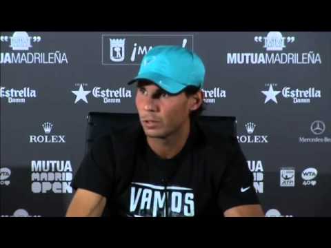 Interview Rafael Nadal Madrid 2013