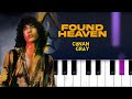 Conan Gray - Found Heaven | Piano Tutorial