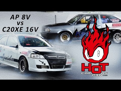 Puxada animal GOL quadrado 8V vs ASTRA C20XE 16V - Quem levou?