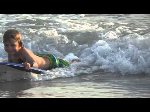 Peter surfing Kovalam beach India
